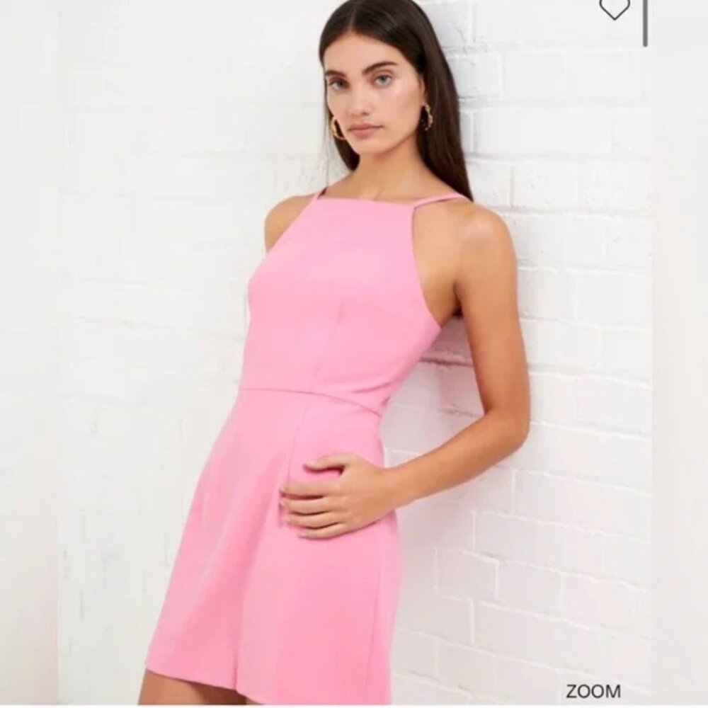 French Connection Whisper Light Sheath Minidress in Morning Glory